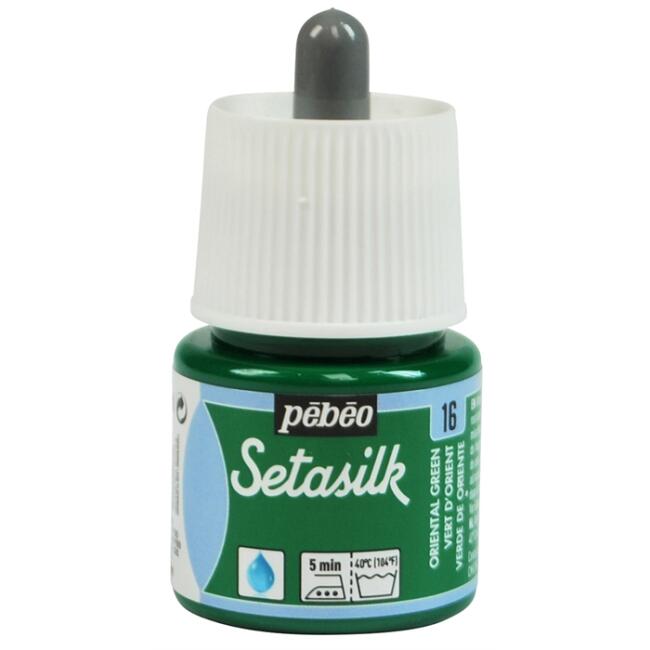 Pebeo Setasilk İpek Boyası 45 ml Oriental Green - 1