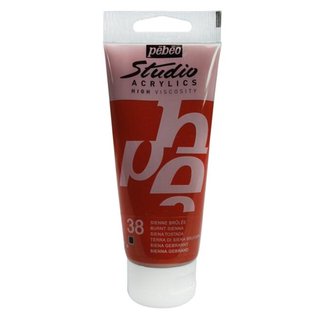 Pebeo Studio Akrilik Boya 100 ml Burnt Sienna 38 - 2