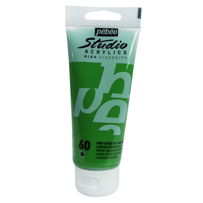 Pebeo Studio Akrilik Boya 100 ml Chrome Green Hue 60 - 2