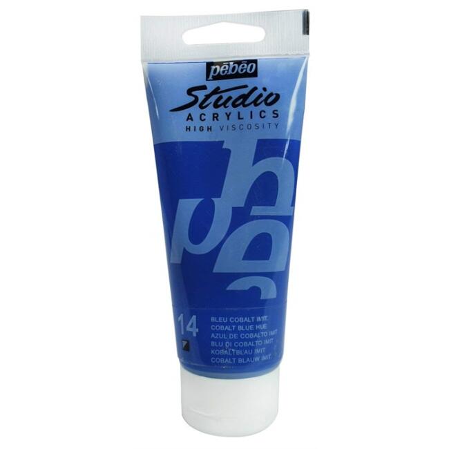 Pebeo Studio Akrilik Boya 100 ml Cobalt Blue Hue 14 - 1