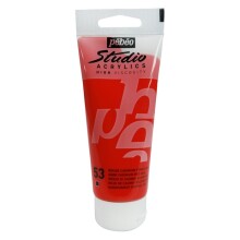 Pebeo Studio Akrilik Boya 100 ml Dark Cadmium Red Hue 53 - Pebeo