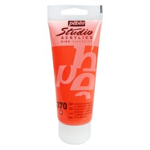 Pebeo Studio Akrilik Boya 100 ml Fluorescent Orange 370 - Pebeo (1)