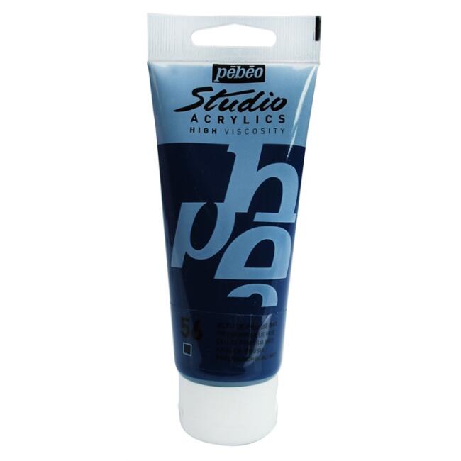 Pebeo Studio Akrilik Boya 100 ml Prussian Blue Hue 56 - 1