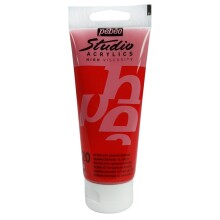 Pebeo Studio Akrilik Boya 100 ml Quinacridone Scarlet 20 - Pebeo