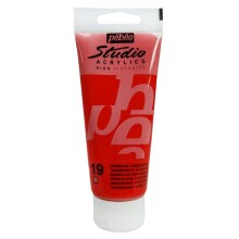 Pebeo Studio Akrilik Boya 100 ml Transparent Vermilion 19 - Pebeo (1)