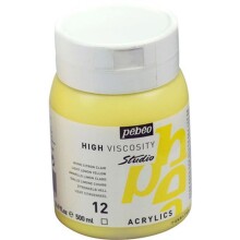 Pebeo Studio Akrilik Boya 500 ml Light Lemon Yellow 12 - Pebeo