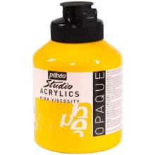 Pebeo Studio Akrilik Boya 500 ml Medium Cadmium Yellow 23 - Pebeo