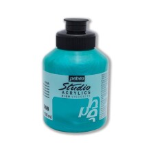 Pebeo Studio Dyna Akrilik Boya 500 ml Iridescent Green Blue 358 - Pebeo