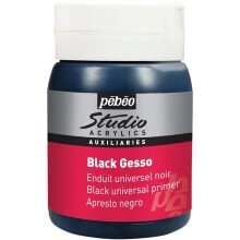 Pebeo Studio Siyah Gesso 500 ml - Pebeo