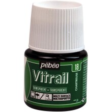 Pebeo Vitrail Cam Boyası 45 ml Chartreuse - Pebeo