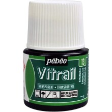 Pebeo Vitrail Cam Boyası 45 ml Emerald - Pebeo (1)