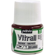 Pebeo Vitrail Cam Boyası 45 ml White - Pebeo (1)