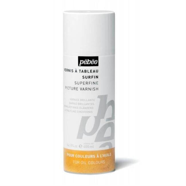 Pebeo Yağlı Boya Parlak Sprey Vernik 400 ml - 3