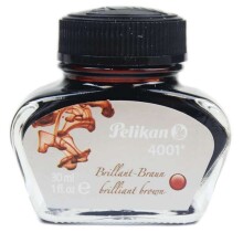 Pelikan 4001 Dolma Kalem Mürekkebi Brilliant Brown 30ml - Pelikan