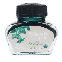 Pelikan 4001 Dolma Kalem Mürekkebi Dark Green 30ml - Pelikan