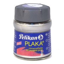 Pelikan Plaka Boyası Gümüş 50 ml - PELİKAN