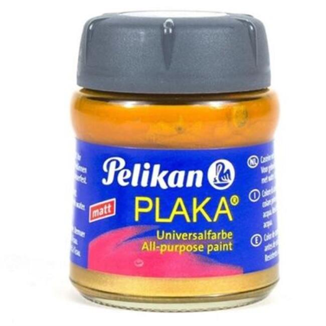 Pelikan Plaka Boyası Sarı Altın 50 ml - 1