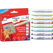 Pensan Pencere Boyama Kalemi Seti 8’li N:99925 - PENSAN (1)