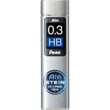 Pentel Ain Stein Hi-Polymer Uç 0,3mm N:HB 15 Adet - Pentel