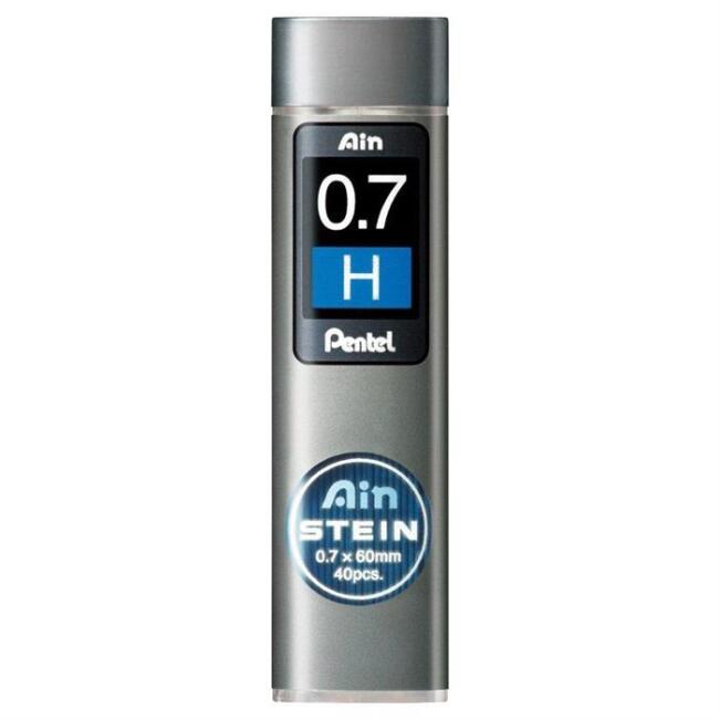 Pentel Ain Stein Hi-Polymer Uç 0,7 mm H 40 Adet - 1