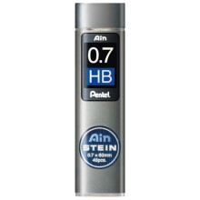 Pentel Ain Stein Hi-Polymer Uç 0.7 mm HB 40 Adet - PENTEL