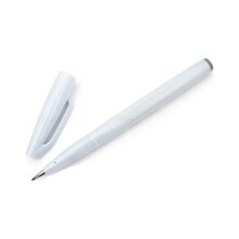 Pentel Brush Sign Pen İmza Kalemi Light Grey - Pentel