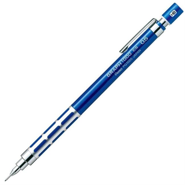 Pentel Graph1000 For Pro Teknik Çizim Kalemi Mavi 0,5 mm - 1