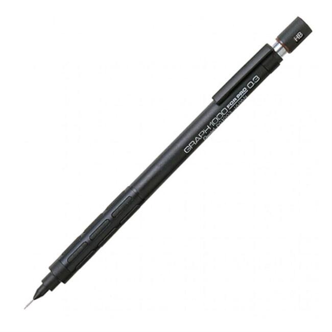 Pentel Graph1000 For Pro Teknik Çizim Kalemi Siyah 0.3mm - 1