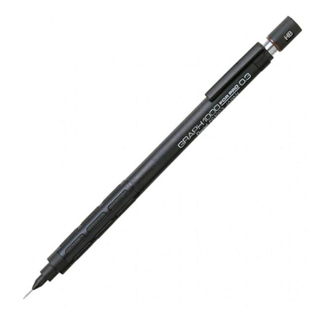 Pentel Graph1000 For Pro Teknik Çizim Kalemi Siyah 0,3mm - 1