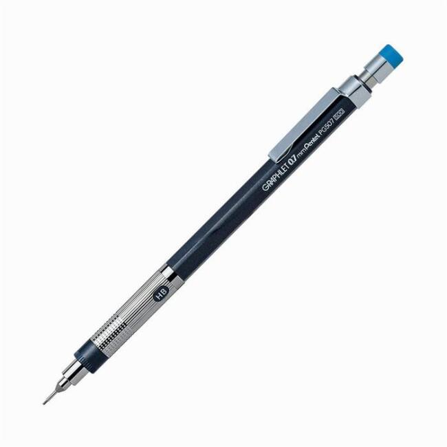 Pentel Graphlet 0.7 mm Uçlu Kalem Lacivert - 1