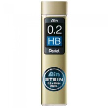 Pentel Ain Stein Hi-Polimer Min Versatil Kalem Yedek Uç HB 0,2X60 mm 20’lİ - PENTEL (1)