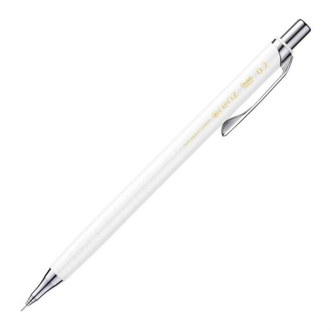 Pentel Orenz 0.2 mm Uç Korumalı Teknik Çizim Kalemi Beyaz - 3