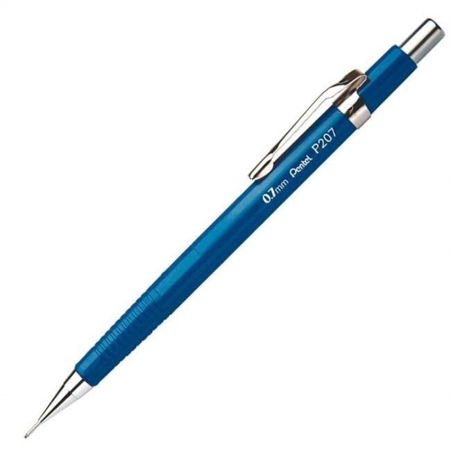 Pentel P207 Uçlu Kalem 0,7 mm Mavi - 1