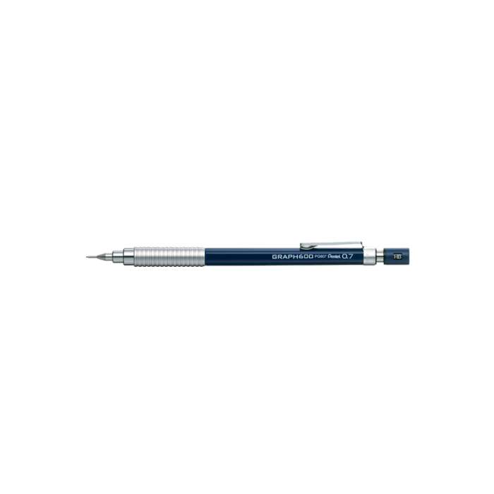 Pentel Pg607 Teknik Çizim Kalemi 0.7 mm Mavi
