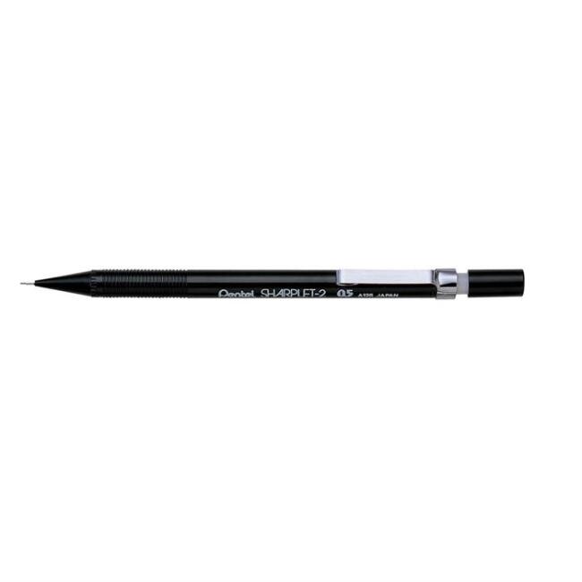 Pentel Sharplet 2 Uçlu Kalem 0,5 mm Siyah N:A125-A - 1