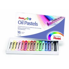 Pentel Yağlı Pastel Boya Seti 16’lı - Pentel