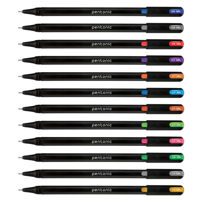 Pentonic Jel Kalem Seti 12'li 856 - 2