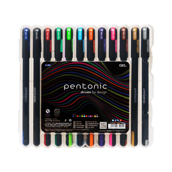 Pentonic Jel Kalem Seti 12'li 856 - 1