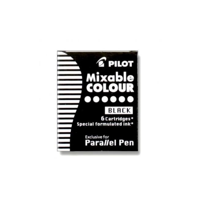 Pilot Parallel Pen Kaligrafi Kalem Yedeği Siyah - 1