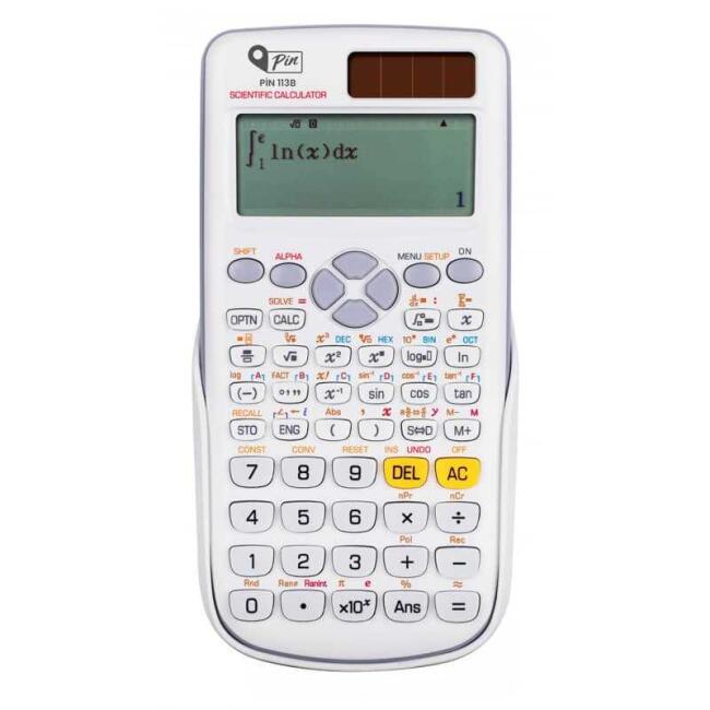 Pin Fonksiyonlu Hesap Makinesi 113B - 1