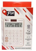 Pin Hesap Makinası 12 Haneli N:100G - PİN