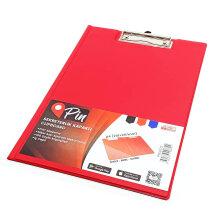 Pin Kapaklı Sekreterlik A4 Kırmızı PİN.8722 - Pin