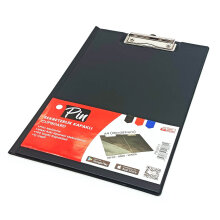 Pin Kapaklı Sekreterlik A4 Siyah PİN.8715 - Pin
