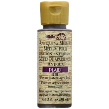 Plaid Antiquing Eskitme Mediumu Country Füme Siyah 59 ml - Plaid