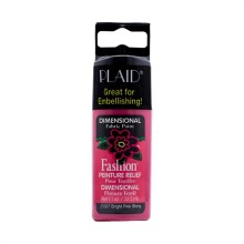 Plaid Boncuk Boyası 32.5 ml Bright Pink Shinny - Plaid (1)