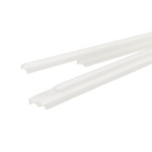 Plastik Beyaz H Profil Çıta 1x2 mm 50 cm 10 Adet (I Çubuk) - MK MODEL