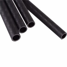 Plastik Çıta Pvc Boru Tüp İçi Boş Çubuk 10 mm 50 cm 10’lu Siyah - Gvn Art