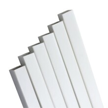 Plastik İçi Boş Beyaz Çıta 2x3 mm 50 cm 10 Adet - MK MODEL