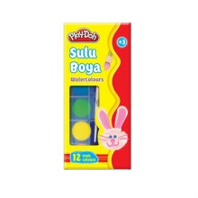 Play-Doh Sulu Boya Seti 23 mm 12 Renk - Play-Doh