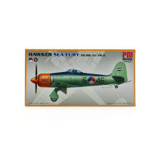 Pm Model Maket Uçak Hawker Sea Fury FB.MK.51 - FB11 1:72 Ölçek PM-232 - PM Model